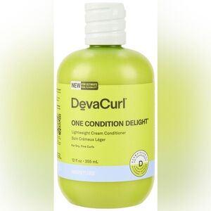 DevaCurl One Condition Delight lightweight Cream hair Conditioner 12 oz  NEW!